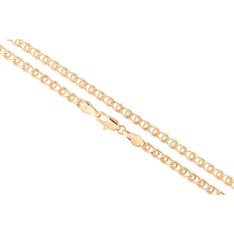 Цепочка Xuping Позолота 18K Плетение Лав длинна 45см х 3.5мм фото №20