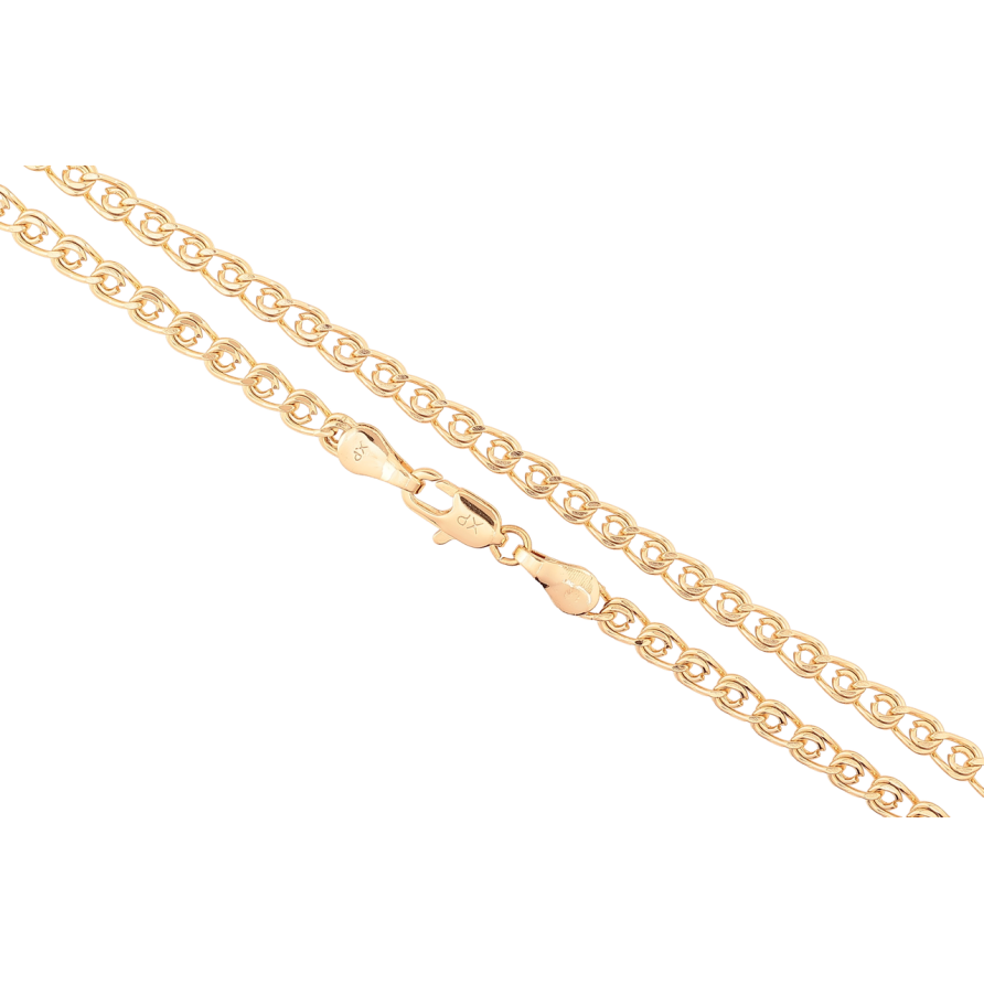 Цепочка Xuping Позолота 18K Плетение Лав длинна 45см х 3.5мм фото №1