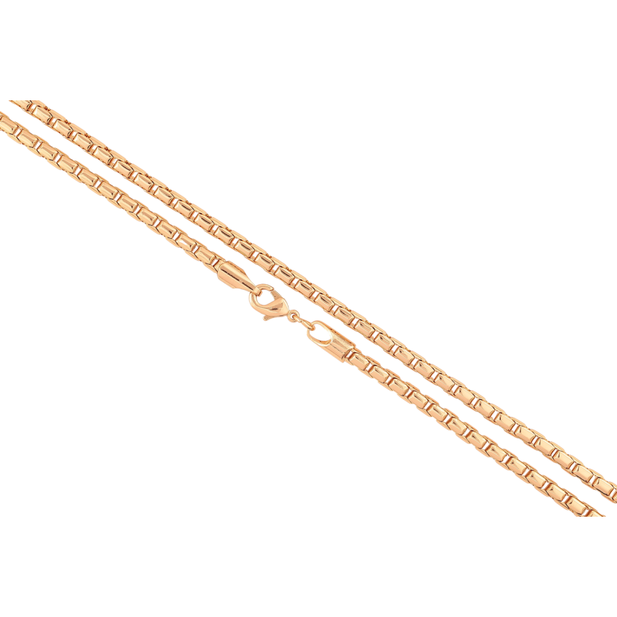 Цепочка Xuping Позолота 18K Плетение Венецианское длинна 45см х 3мм фото №1