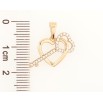 Кулон Xuping Позолота 18K «Сердечко з ключиком» для ланцюжка до 5мм фото №2 Кулон Xuping Позолота 18K «Сердечко з ключиком» для ланцюжка до 5мм фото №2