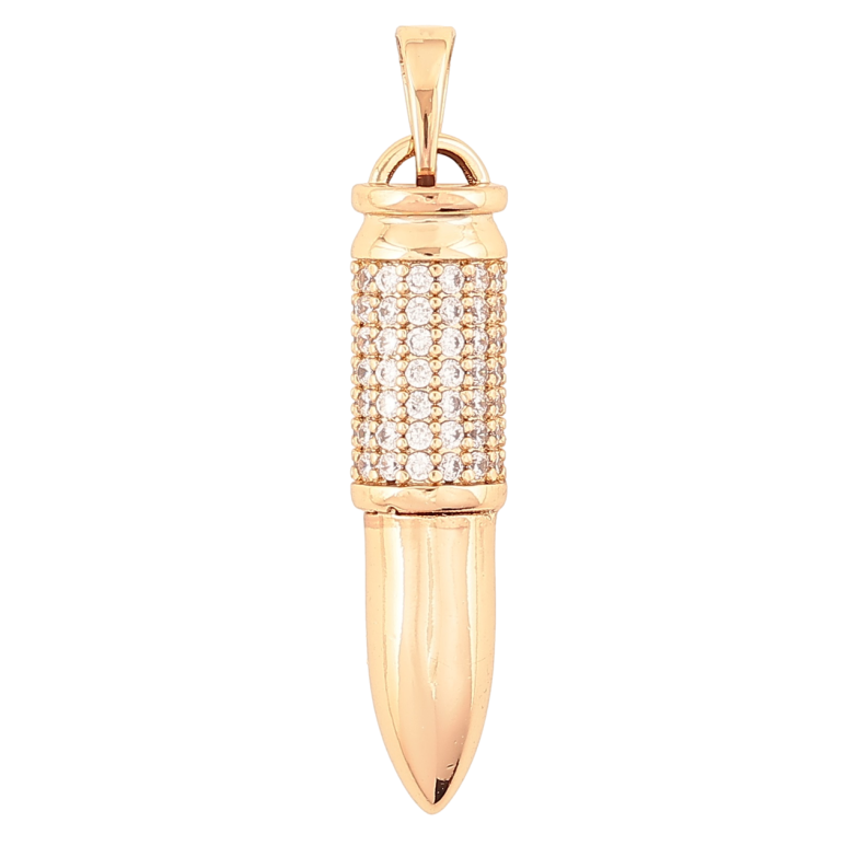 Кулон Xuping Позолота 18K «Куля з інкрустацією цирконієм» для ланцюжка до 6мм фото №19