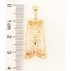 Кулон Xuping Позолота 18K Резной греческий узор для цепочки до 7мм фото №3