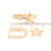 Серьги Xuping Позолота 18K подвески на колечках Звезды 2 в 1 фото №3