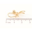 Сережки Xuping Позолота 18K французький замок «Кульки з бантами» фото №2