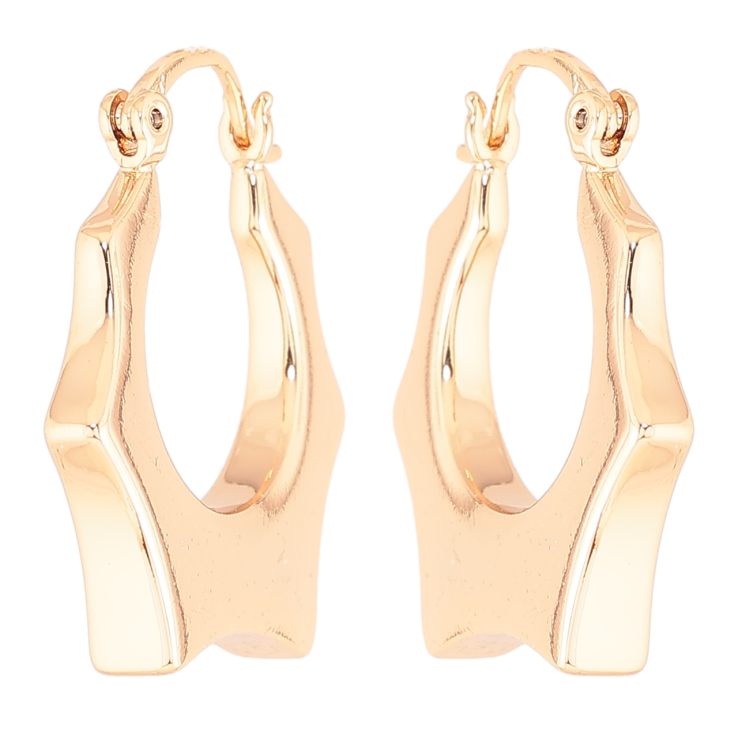 Серьги Xuping Позолота 18K замок-булавка Фигурные фото №24