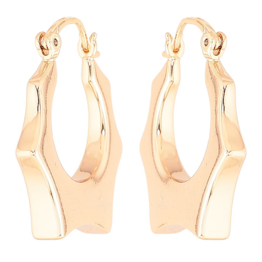 Серьги Xuping Позолота 18K замок-булавка Фигурные фото №1