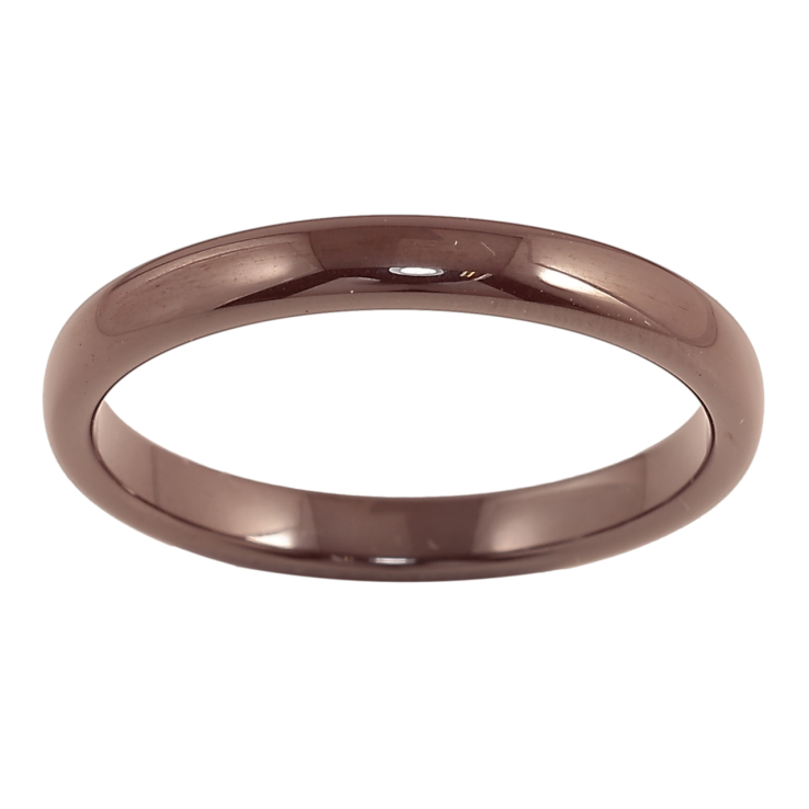 Каблучка Xuping Кераміка Коричнева кераміка, шир. 2.7 мм» фото №13