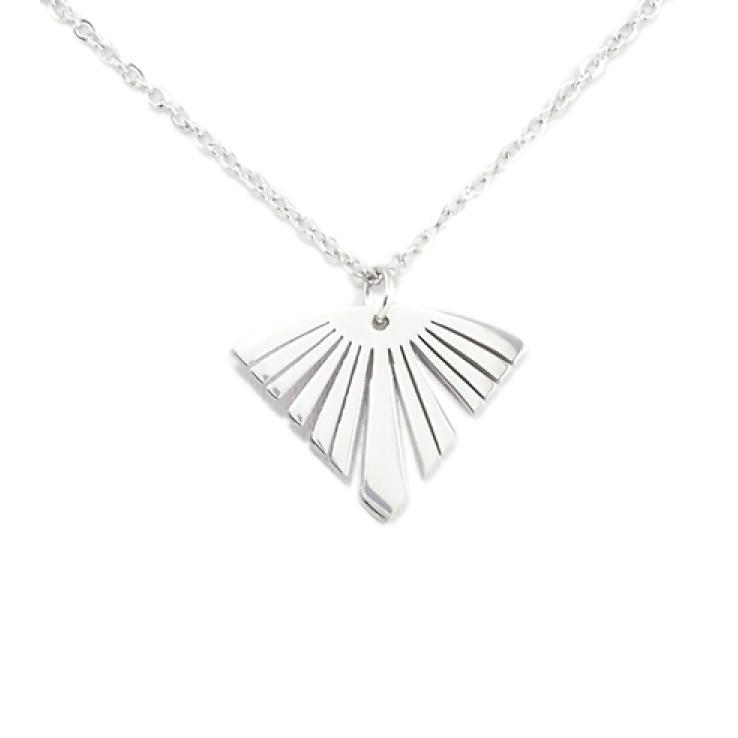 Підвіска на ланцюжку Xuping ТТМ Stainless Steel колір Родій Декоративний листок дов. 44-49см х 1мм фото №23 Підвіска на ланцюжку Xuping ТТМ Stainless Steel колір Родій Декоративний листок дов. 44-49см х 1мм фото №23