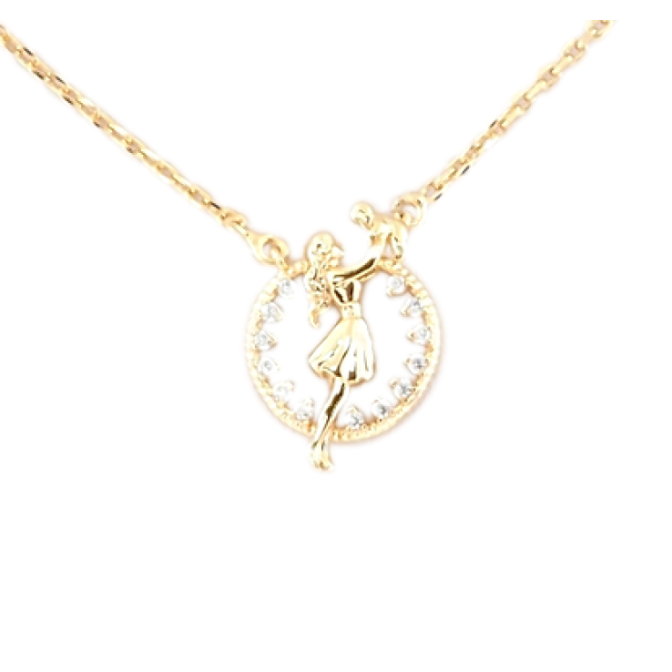 Підвіска на ланцюжку Xuping Позолота 18K Щастя материнства довжина з доп. цепочкою 45-49см х 1мм фото №21