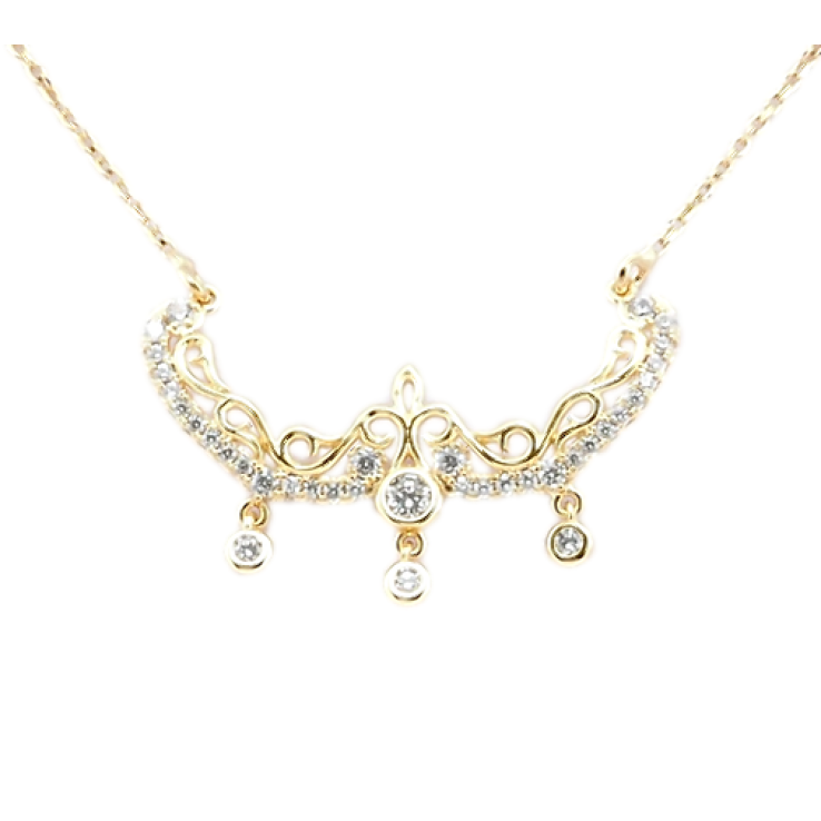 Підвіска на ланцюжку Xuping Позолота 18K Грація довжина 42-45см х 1мм фото №25