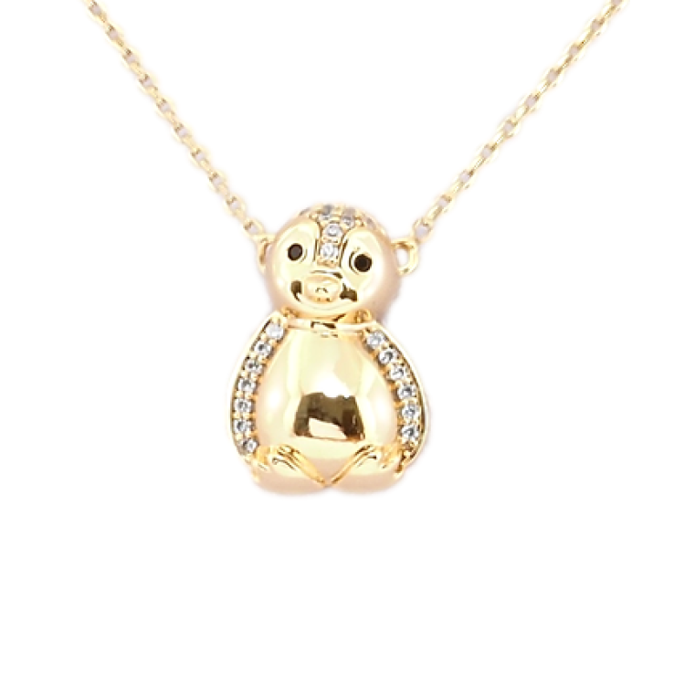 Підвіска на ланцюжку Xuping Позолота 18K Пінгвін довжина 45,5-48,5см х 1мм фото №11