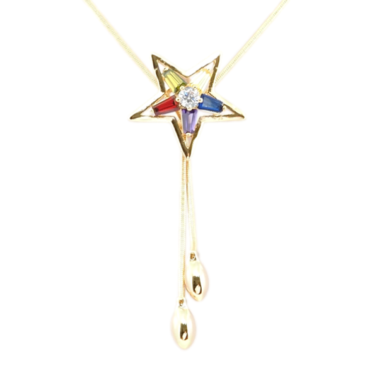 Бігунок на ланцюжку Xuping Позолота 18K Зірка з кольоровими кристалами довжина 52-55см х 1мм фото №7 Бігунок на ланцюжку Xuping Позолота 18K Зірка з кольоровими кристалами довжина 52-55см х 1мм фото №7