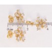 Набір Xuping Позолота 18K Сережки Кулон Кристальні сніжинки фото №2