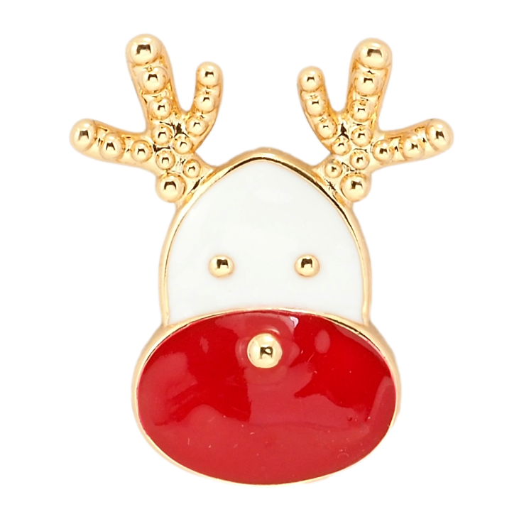 Брошка Xuping Позолота 18K Олень Рудольф фото №25