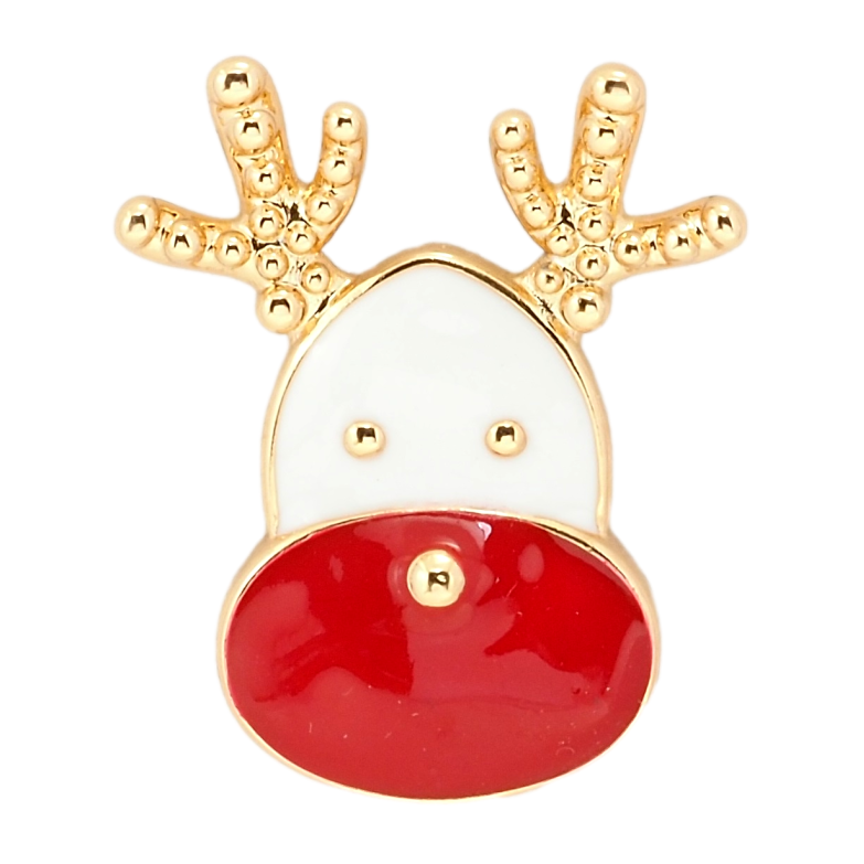 Брошка Xuping Позолота 18K Олень Рудольф фото №17 Брошка Xuping Позолота 18K Олень Рудольф фото №17