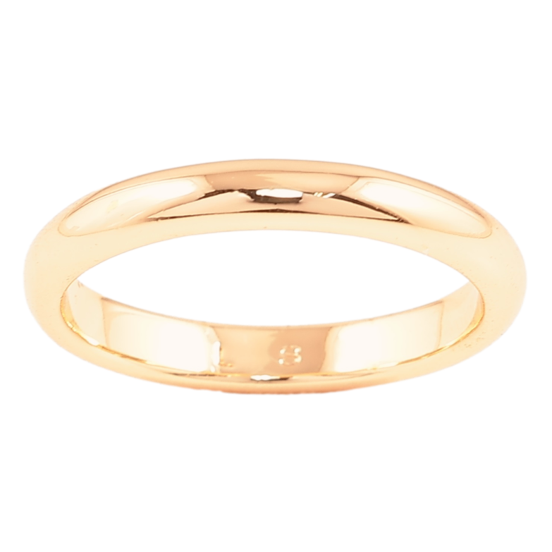 Каблучка Xuping M&L Колір 18K Обручка, ширина 3мм фото №1 Каблучка Xuping M&L Колір 18K Обручка, ширина 3мм фото №1