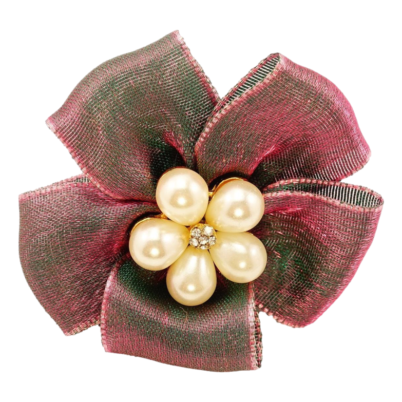 Гумка Квітка з Перлинними Намистинами фото №9 Гумка Квітка з Перлинними Намистинами фото №9