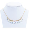 Кольє Xuping колір Позолота 18K з кристалами Swarovski "Доріжка з кристальними підвісками Shimmer" довжина 41-46см х 1мм фото №4 Кольє Xuping колір Позолота 18K з кристалами Swarovski "Доріжка з кристальними підвісками Shimmer" довжина 41-46см х 1мм фото №4