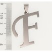 Кулон Нержавейка Буква F фото №2 Кулон Нержавейка Буква F фото №2