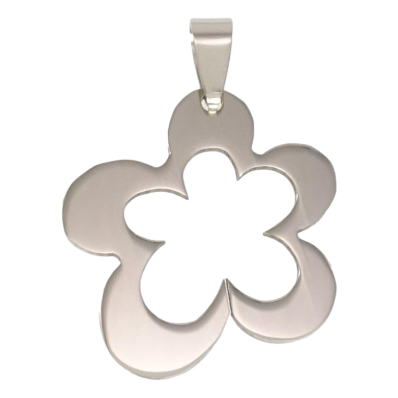 Кулон Нержавіюча сталь Квіточка фото №1 Кулон Нержавіюча сталь Квіточка фото №1