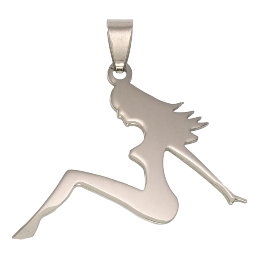 Кулон Нержавіюча сталь Дівчина фото №1 Кулон Нержавіюча сталь Дівчина фото №1