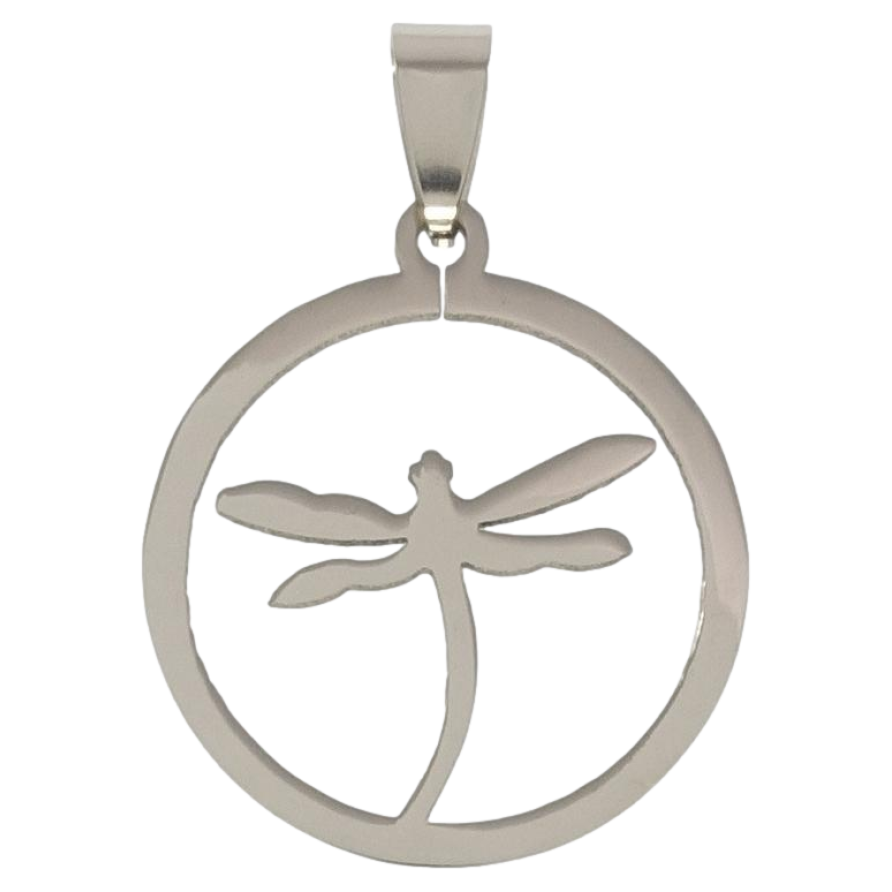 Кулон Нержавейка Стрекоза фото №1