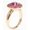 Кольцо Xuping цвет 18K с кр-ми Swarovski Кристалл Rose ø 15мм фото №2