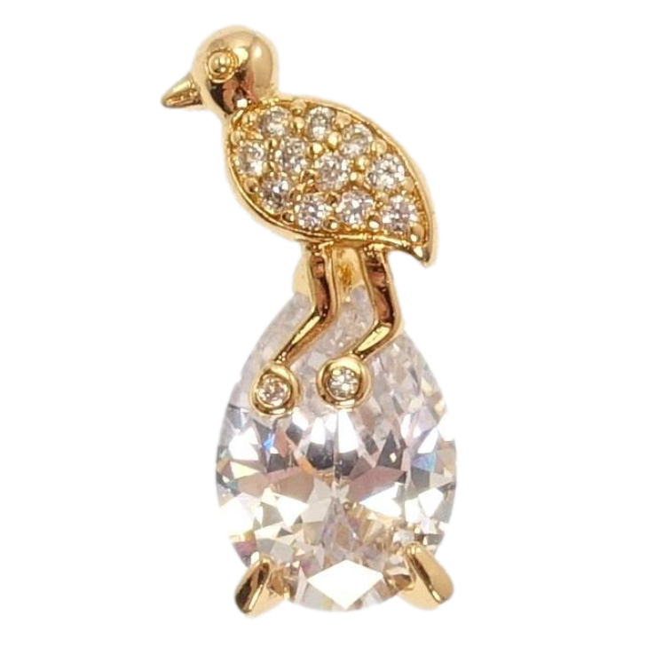 Кулон Xuping Позолота 18 К Пташеня на Кристалі фото №23