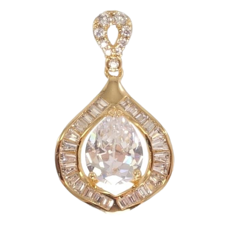 Кулон Xuping Позолота 18K Кристальное совершенство фото №8