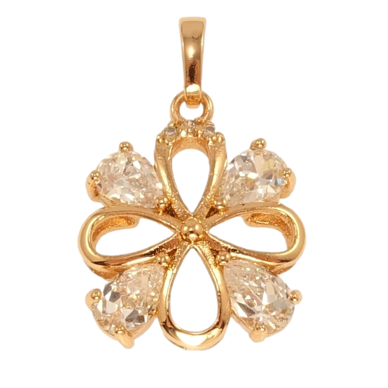 Кулон Xuping Позолота 18K Декоративна квіточка фото №22