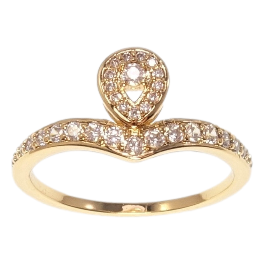 Кольцо Xuping Позолота 18K Грация фото №1