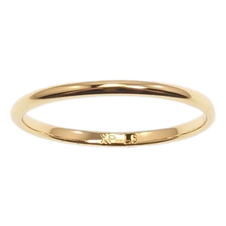 Каблучка Xuping Позолота 18K Обручка 1,8 мм фото №9