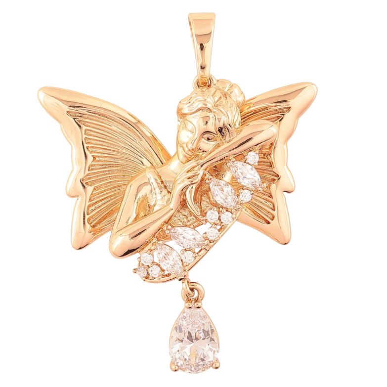 Кулон Xuping Позолота 18K «Фея» для ланцюжка до 7мм фото №4