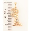 Кулон Xuping Позолота 18K Беременная девушка для цепочки до 5мм фото №2