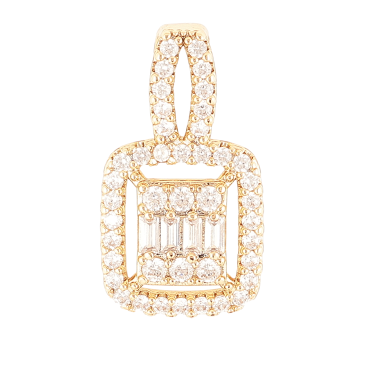 Кулон Xuping Позолота 18K «Інкрустація цирконієм для ланцюжка до 3мм фото №22