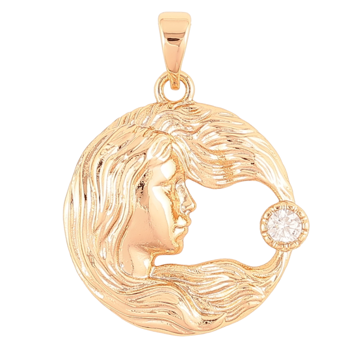 Кулон Xuping Позолота 18K «Дівчина» для ланцюжка до 5мм фото №19