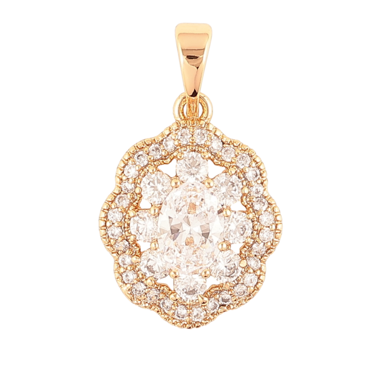 Кулон Xuping Позолота 18K «Інкрустація цирконієм» для ланцюжка до 5мм фото №1