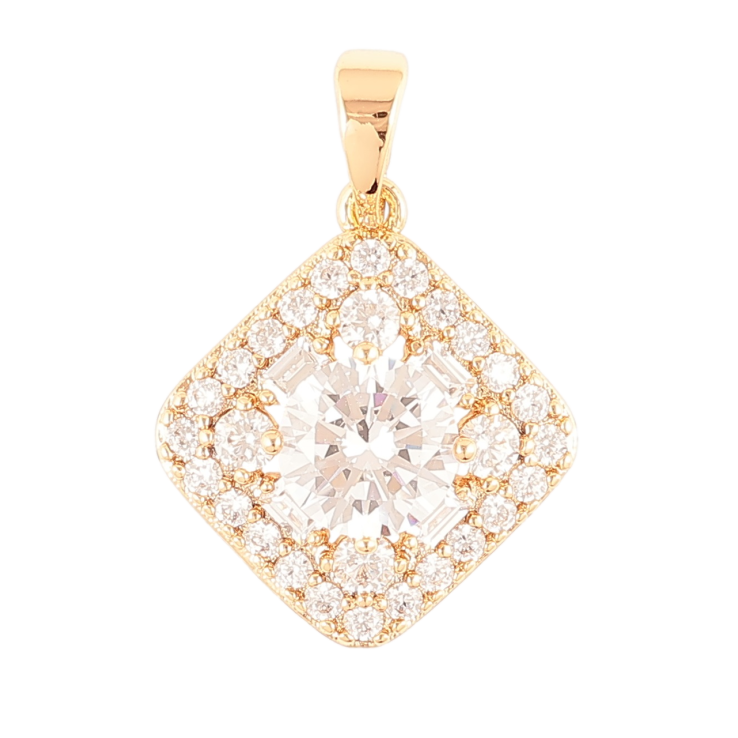 Кулон Xuping Позолота 18K «Інкрустація цирконієм» для ланцюжка до 5мм фото №21