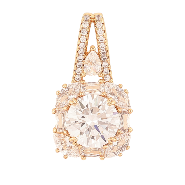 Кулон Xuping Позолота 18K «Інкрустація цирконієм» для ланцюжка до 4мм фото №20