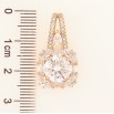 Кулон Xuping Позолота 18K Инкрустация цирконием для цепочки до 4мм фото №2