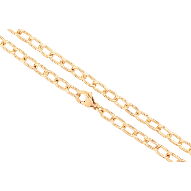 Цепочка Xuping Позолота 18K Плетение Якорное длинна 45см х 4мм фото №1