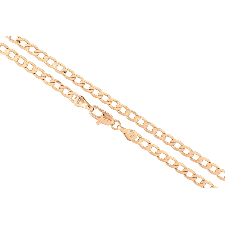 Цепочка Xuping Позолота 18K Плетение Панцирное длинна 45см х 3мм фото №1