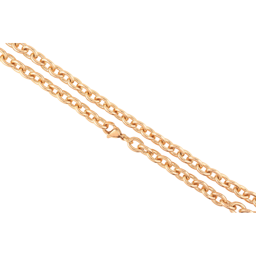 Ланцюжок Xuping Позолота 18K «Плетіння Якірне» довжина 45см х 6мм фото №1