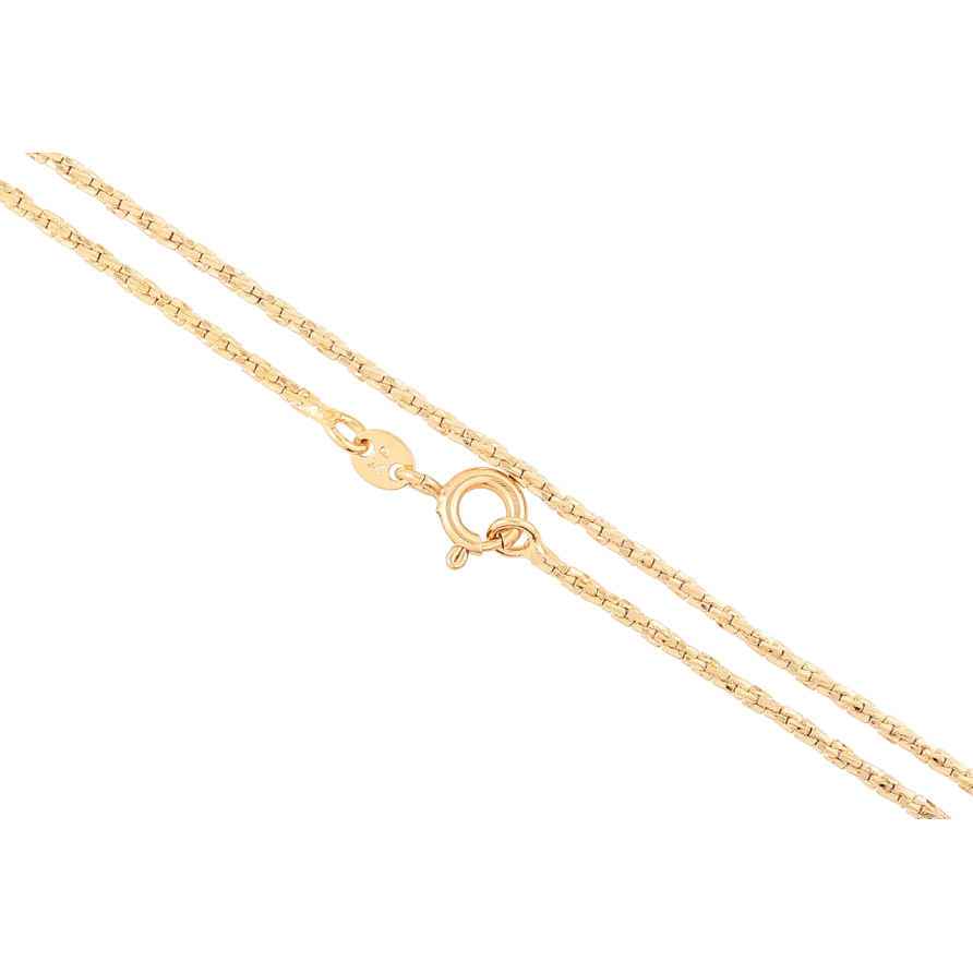 Ланцюжок Xuping Позолота 18K «Плетіння Фантазійне» довжина 45см х 1.5мм фото №1