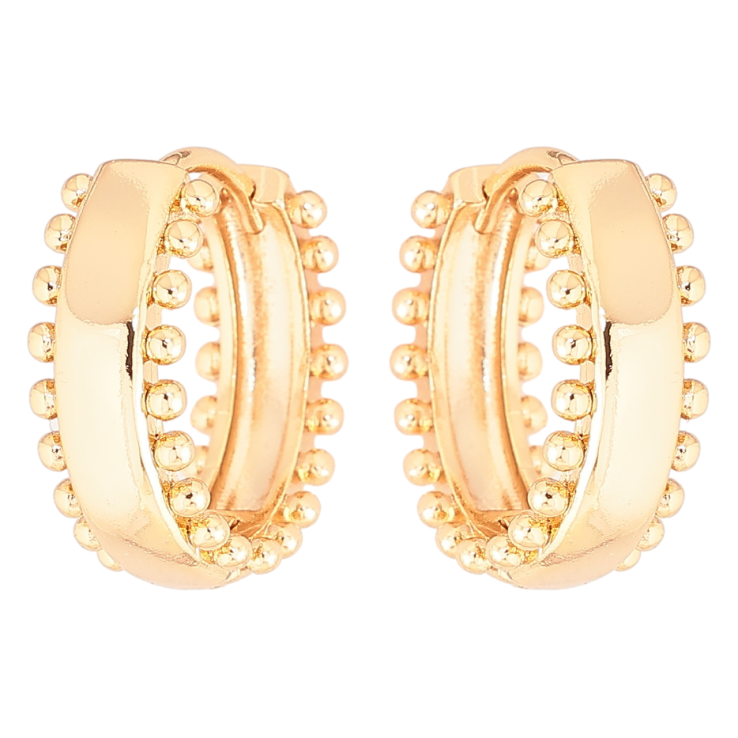 Серьги Xuping Позолота 18K колечки Декоративный узор фото №7 Серьги Xuping Позолота 18K колечки Декоративный узор фото №7