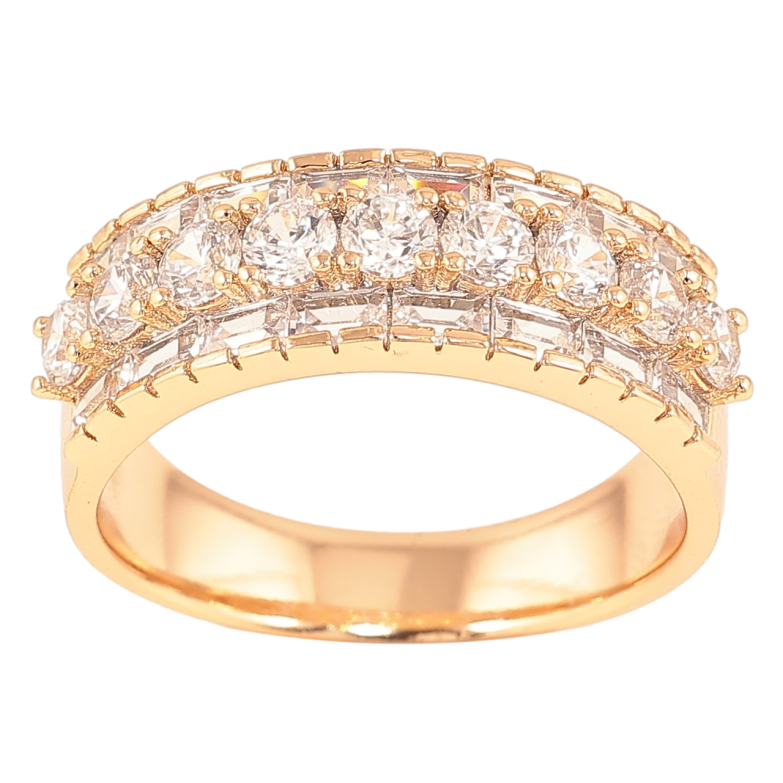 Каблучка Xuping Позолота 18K «Інкрустація цирконієм» фото №1