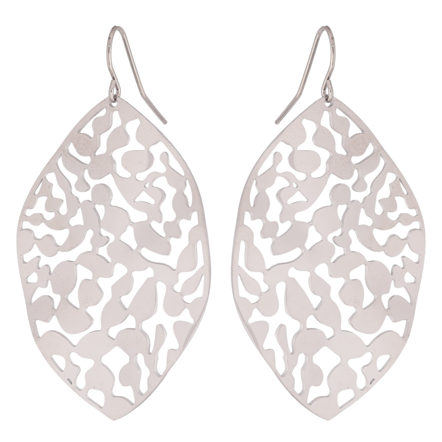 Сережки Xuping TTM Stainless Steel колір Родій французький замок «Декоративні підвіски» фото №1