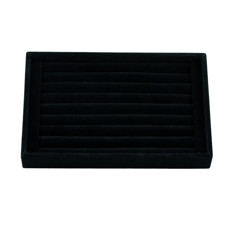 Підставка під каблучки кулони маленька Планшет 8 рядів чорна дшв-23х15х3см фото №18