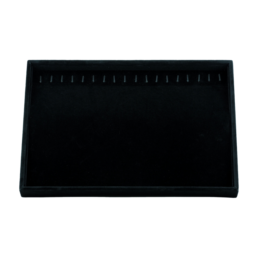 Підставка під ланцюжки браслети Планшет 20 гачків чорна дшв-35х24х3см фото №1 Підставка під ланцюжки браслети Планшет 20 гачків чорна дшв-35х24х3см фото №1