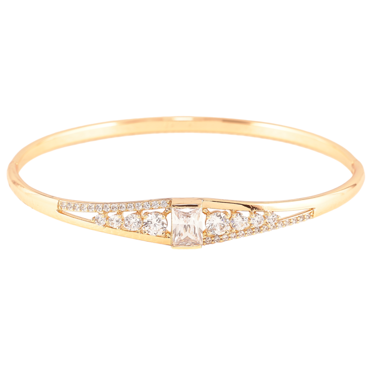 Браслет Xuping Позолота 18K «Інкрустація цирконієм» ø 6см фото №18 Браслет Xuping Позолота 18K «Інкрустація цирконієм» ø 6см фото №18